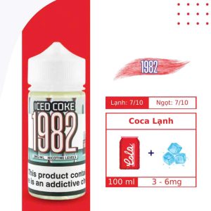 Tinh dầu 1982 Freebase E Juice - 10 Vị Hot Nhất đến từ Mỹ