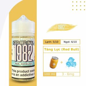 Tinh dầu 1982 Freebase E Juice - 10 Vị Hot Nhất đến từ Mỹ