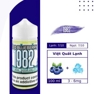 Tinh dầu 1982 Freebase E Juice - 10 Vị Hot Nhất đến từ Mỹ