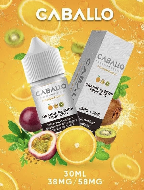 Tinh dầu Caballo Juice Saltnic 38/58MG (16 vị) Chính Hãng Anh Quốc