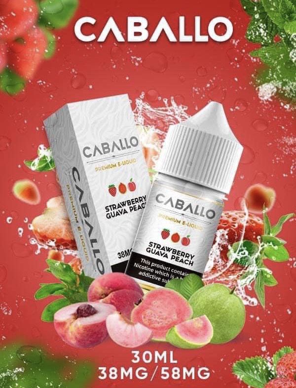 Tinh dầu Caballo Juice Saltnic 38/58MG (16 vị) Chính Hãng Anh Quốc