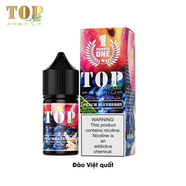 Tinh dầu Top Salt Premium Juice 35MG với 25 Vị Mix cực Chất