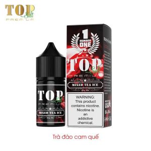 Tinh dầu Top Salt Premium Juice 35MG với 25 Vị Mix cực Chất
