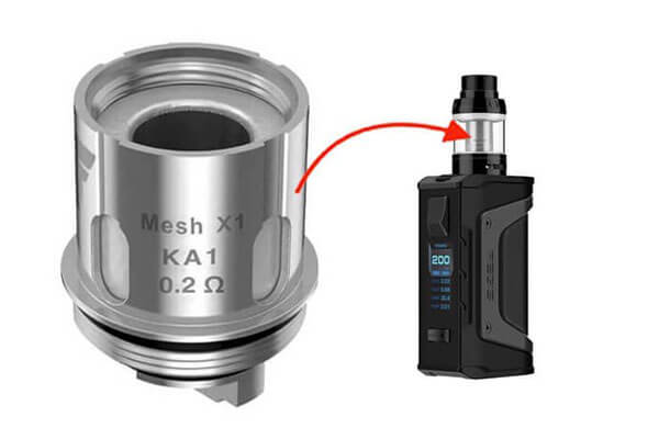 Coil occ là bộ phận giúp tạo nhiệt của thuốc lá điện tử