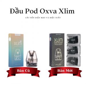 Đầu pod rỗng Oxva Xlim Go Fill 0.4, 0.6 và 0.8ohm chính hãng