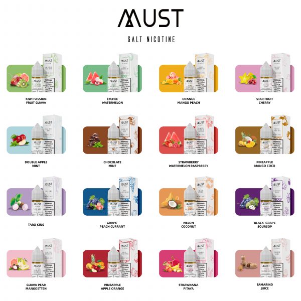 Tinh dầu MUST JUICE 35/55MG - Hương vị E-LIQUID đến từ Anh Quốc
