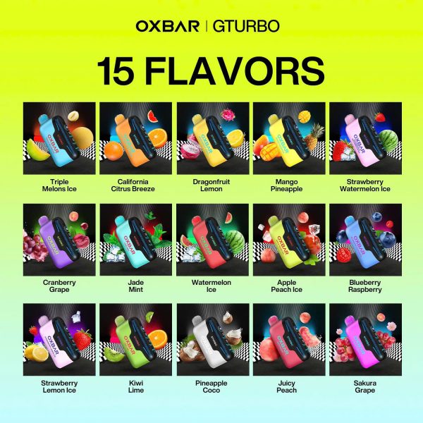 Oxbar Gturbo 36000k hơi - Pod 1 Lần chính hãng giá rẻ